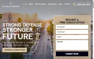 My SoCal Lawyers of Norco website