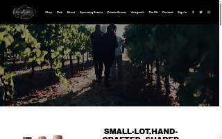 Christopher Cellars website