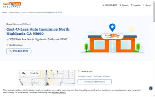 Cost-U-Less Insurance of North Highlands