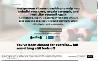 KAOS Performance Fitness website