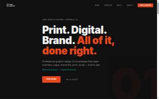 Cano Creative Designs website