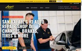 AmayaS Auto Repair of Hercules website