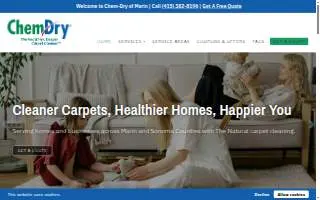 Chem-Dry of Marin website