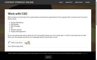 Content Strategy Online