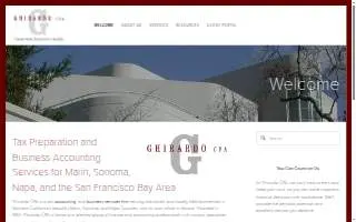 Ghirardo CPA website