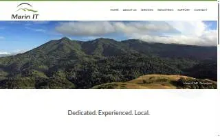 Marin IT website