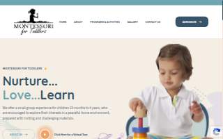 Montessori For Toddlers