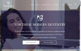 North Bay Modern Dentistry website