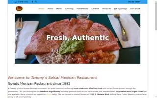 Tommy's Salsa website