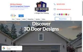 3D Door Designs website