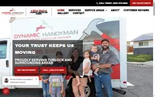 Dynamic Handyman Solutions website