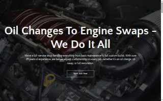 Oakdale Auto Repair website
