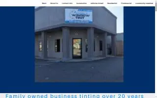 Oakdale Window Tint website