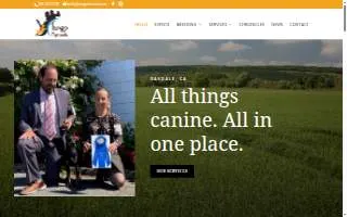 Tango Kennels website
