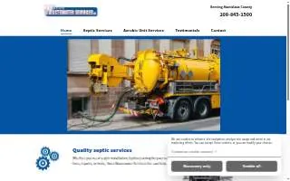 Yates Wastewater Services Inc. website