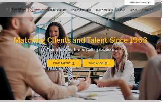 Certified Employment Group website