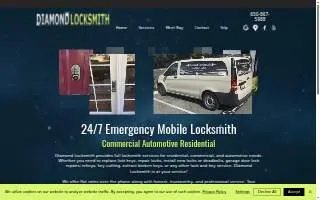 Diamond Locksmith of Oakland website