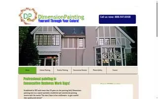 Dimension Painting website