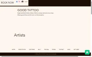 Good Tattoo website