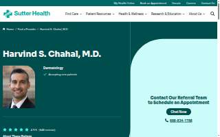 Harvind S Chahal, M.D.