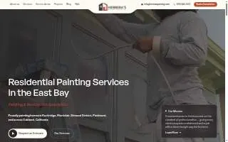 Herrera's Bay Area Painting inc. website