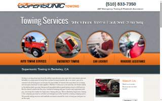 Supersonic Towing