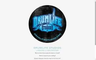DrumLife Studios website