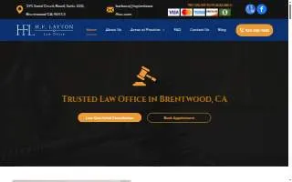 F. H. Layton Law Office website