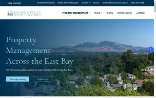 Inner Circle Property Management of Antioch website
