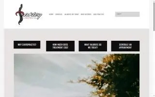 Oakley Chiropractic Clinic website