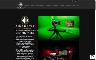 Cinematic Arts and Sound