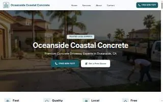 Coastal Concrete website