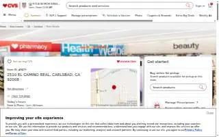 CVS of Oceanside website