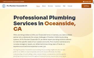 Pro Plumber Oceanside CA