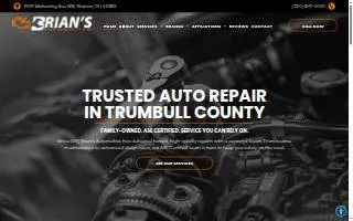Brian's Automotive Repair website