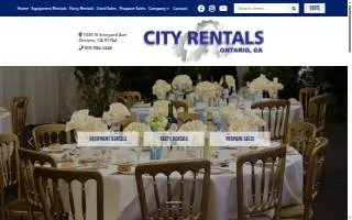 City Rentals website