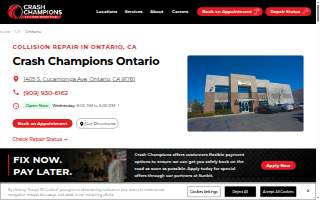 Crash Champions Collision Repair Ontario
