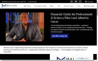 Mallory Wealth Management website