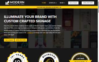 Modern Graphic Signs