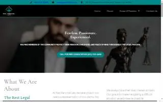 Neil Panchal Law website