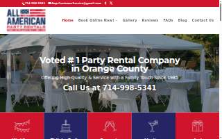 All American Party Rentals of Orange