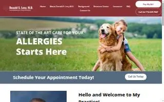 Dr. Donald Levy, M.D. website