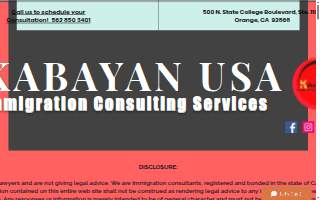 Kabayan USA Immigration Consulting Service