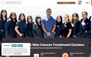 OC Skin Institute of Orange website