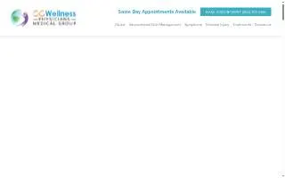 OC Wellness Physicians Medical Group website