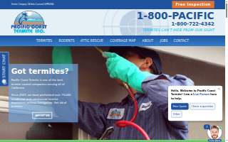 Pacific Coast Termite Inc