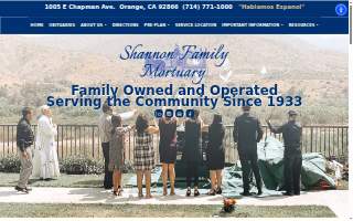 Shannon Family Mortuary of Orange