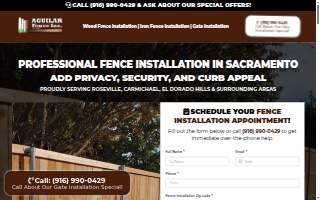 Aguilar Fence of Orangevale