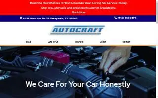 Autocraft of Orangevale website