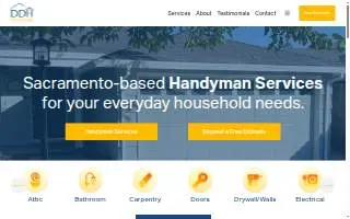 Daniel David Handyman website